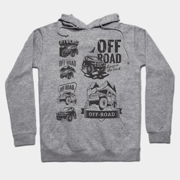 Off Road Hoodie by workshop71